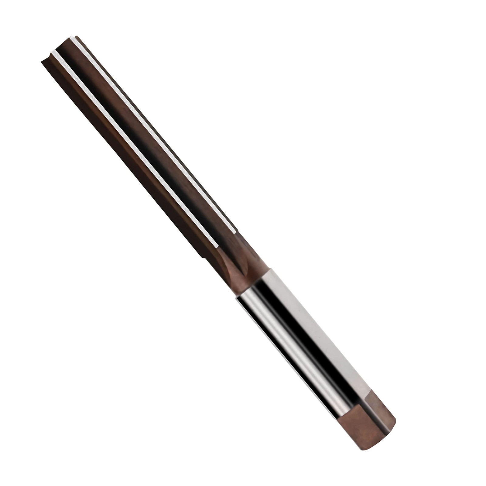 Hand Reamer Metric 8mm Alloy Tool Steel 9Crsi H8 6 Straight Flutes Hand Milli…