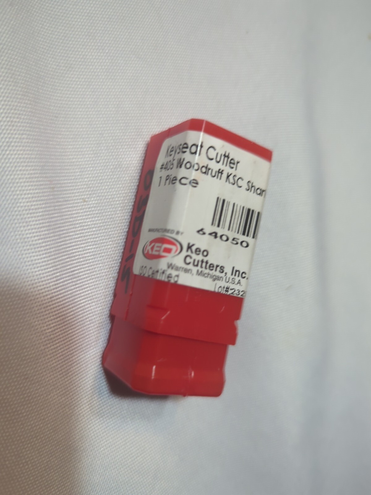 Single KEO 64050 #405 WOODRUFF Keyseat CUTTER KSC Shank HSS RH STR (C9)