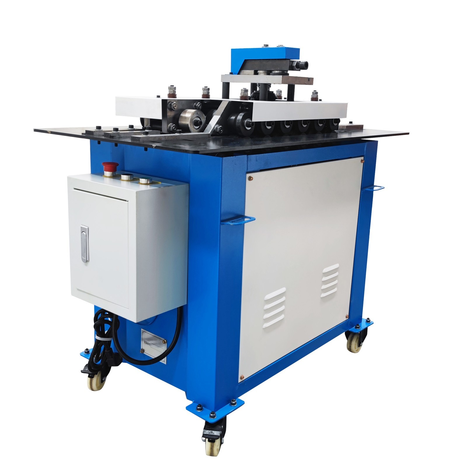 Electric Sheet Metal Seamer Seam Rolling Former Machine W/Safety Control 220V