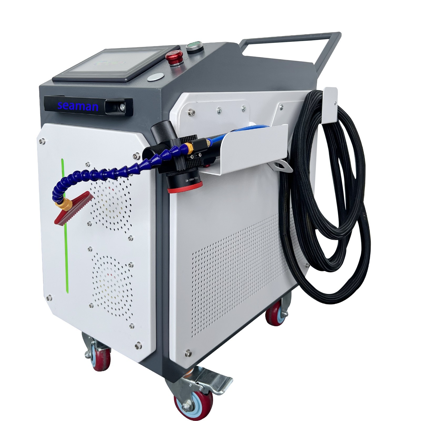 New JPT 200W Pulsed Fiber Laser Cleaning Machine Rust Remover Paint Stripping