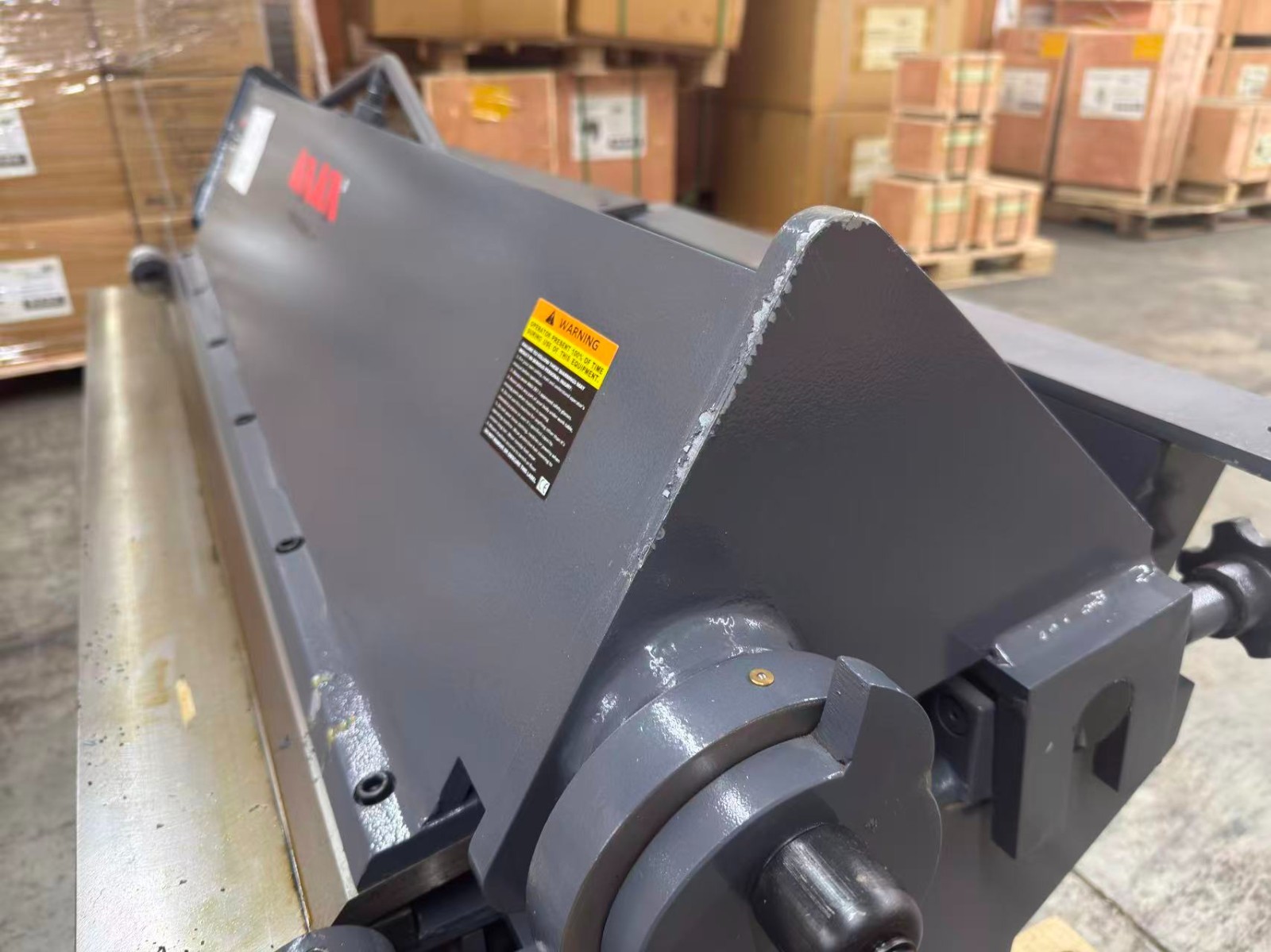 Sheet Metal Brake,48″ Straight Brake12Ga Capacity W-4812T (Not Brand New)
