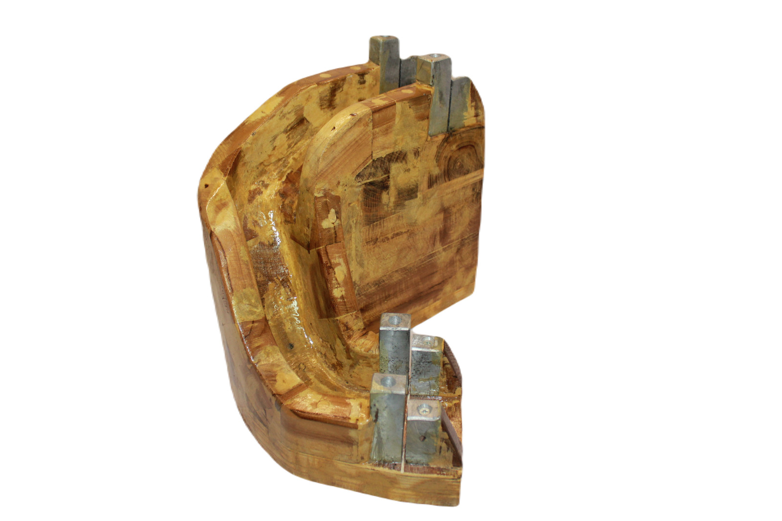 Vintage Wooden Foundry Pattern Mold 2321C31001 Industrial Casting Tool