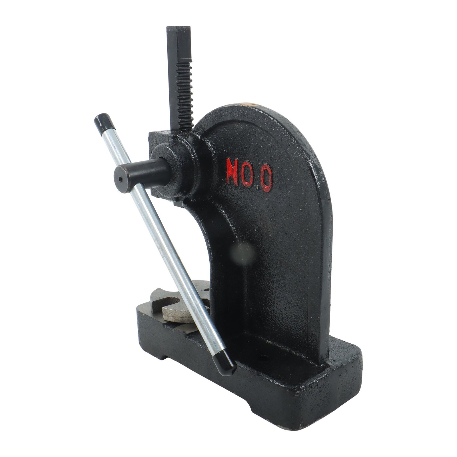 Manual Desktop Press Lever Mountable Bearing Cast Iron Arbor Press 0.5 Ton