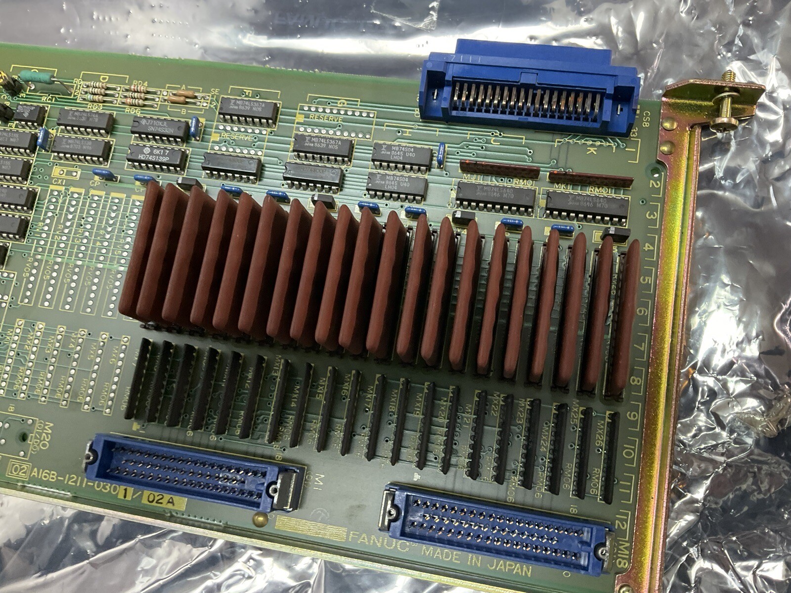 GE Fanuc I/O A16B-1211-0301 New old stock USA Circuit Board CNC