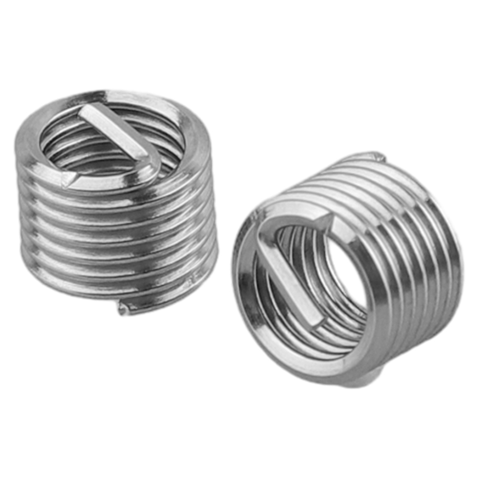 50PC 304-Stainless Steel M6 X 1.0 1.5D Insert Length Helicoil Wire Thread Insert