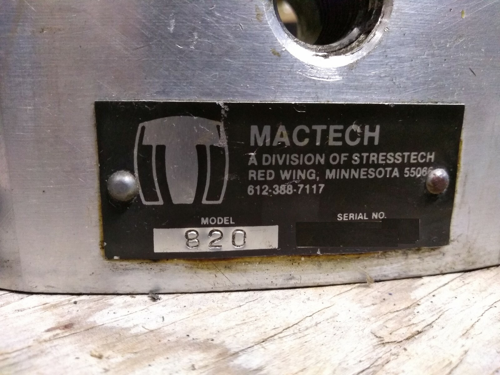 MACTECH 820 US Clamshell Pipe Lathe Split Frame 16 – 20 in w/ Hydraulic Motor