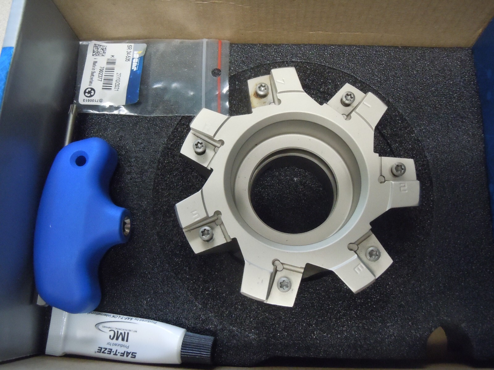 ISCAR HTP D4.00-07-1.50-R-LN16 shell mill plunge cutter (#3104507)