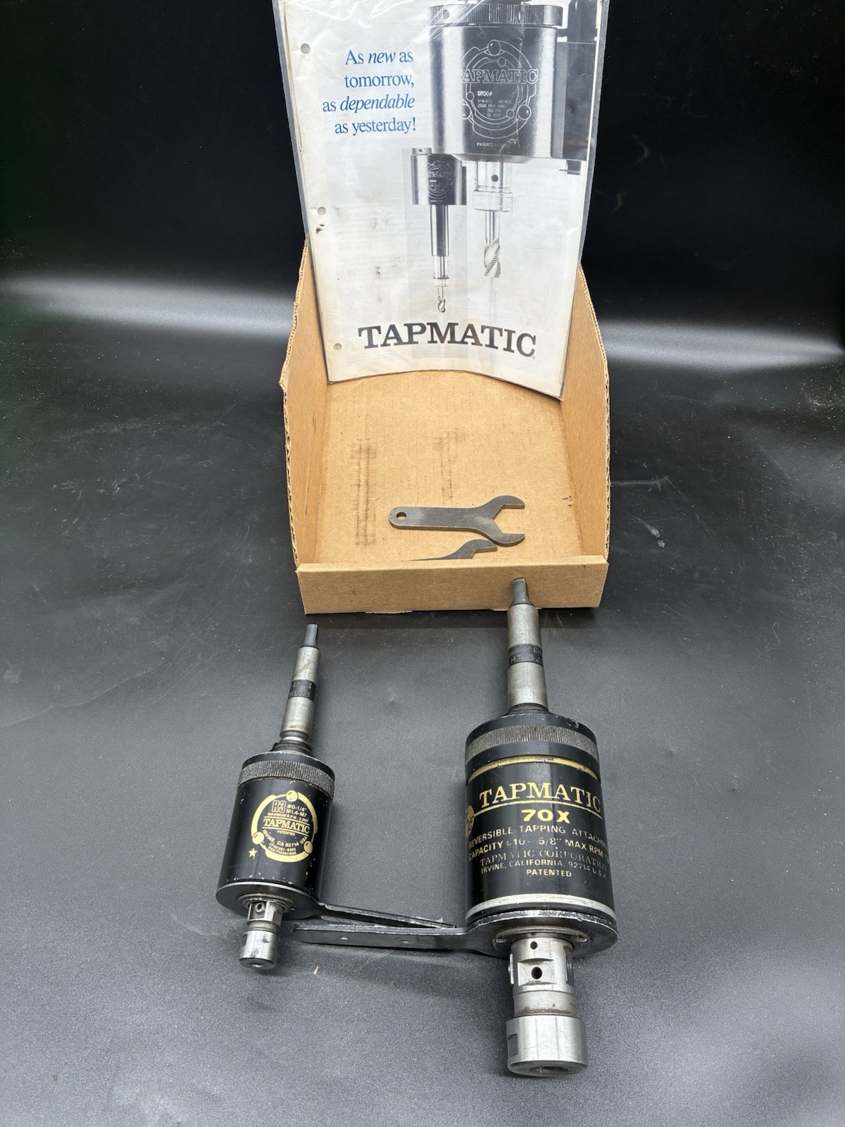 Lot of 2 Tapmatic Tapping Spindles R3 And 70x