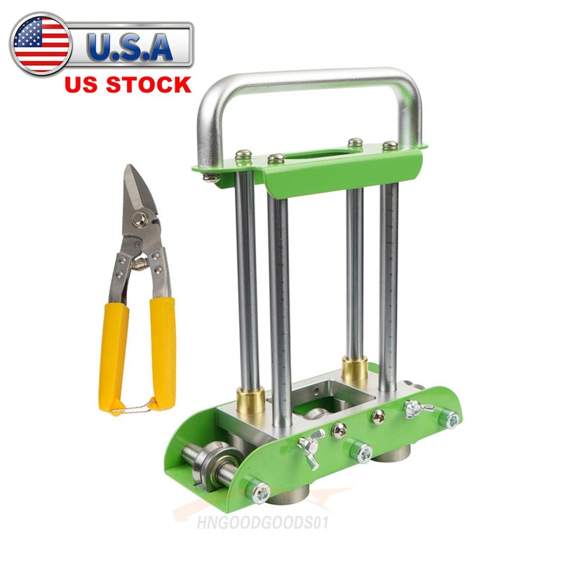Hand Sheet Metal Edge Roller Bender Roofing Tool & Snip for Making Folding Edges