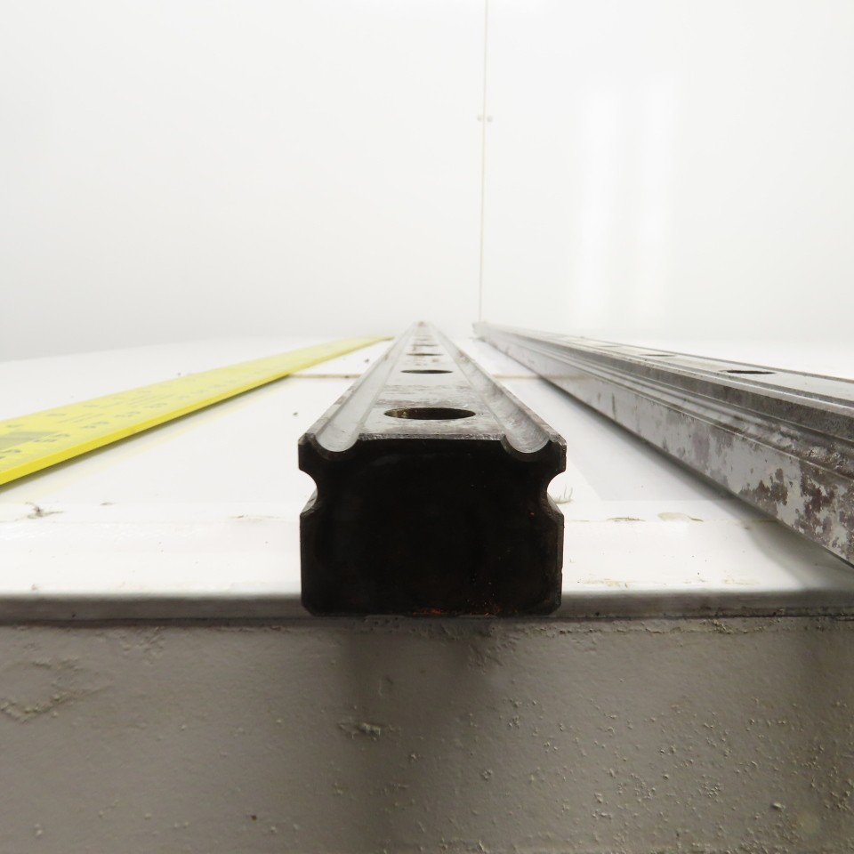 34mm W x 24.50mm H Linear Guide Slide Rail 1480mm OAL Lot Of 2