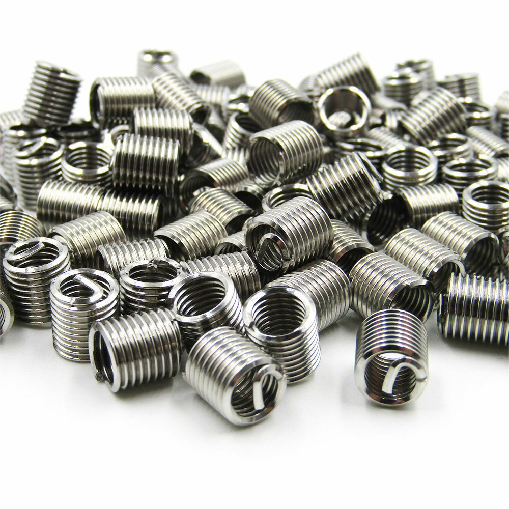 10pk M12x1.75×1.5D Insert Length Thread Wire Insert 304 Stainless Steel