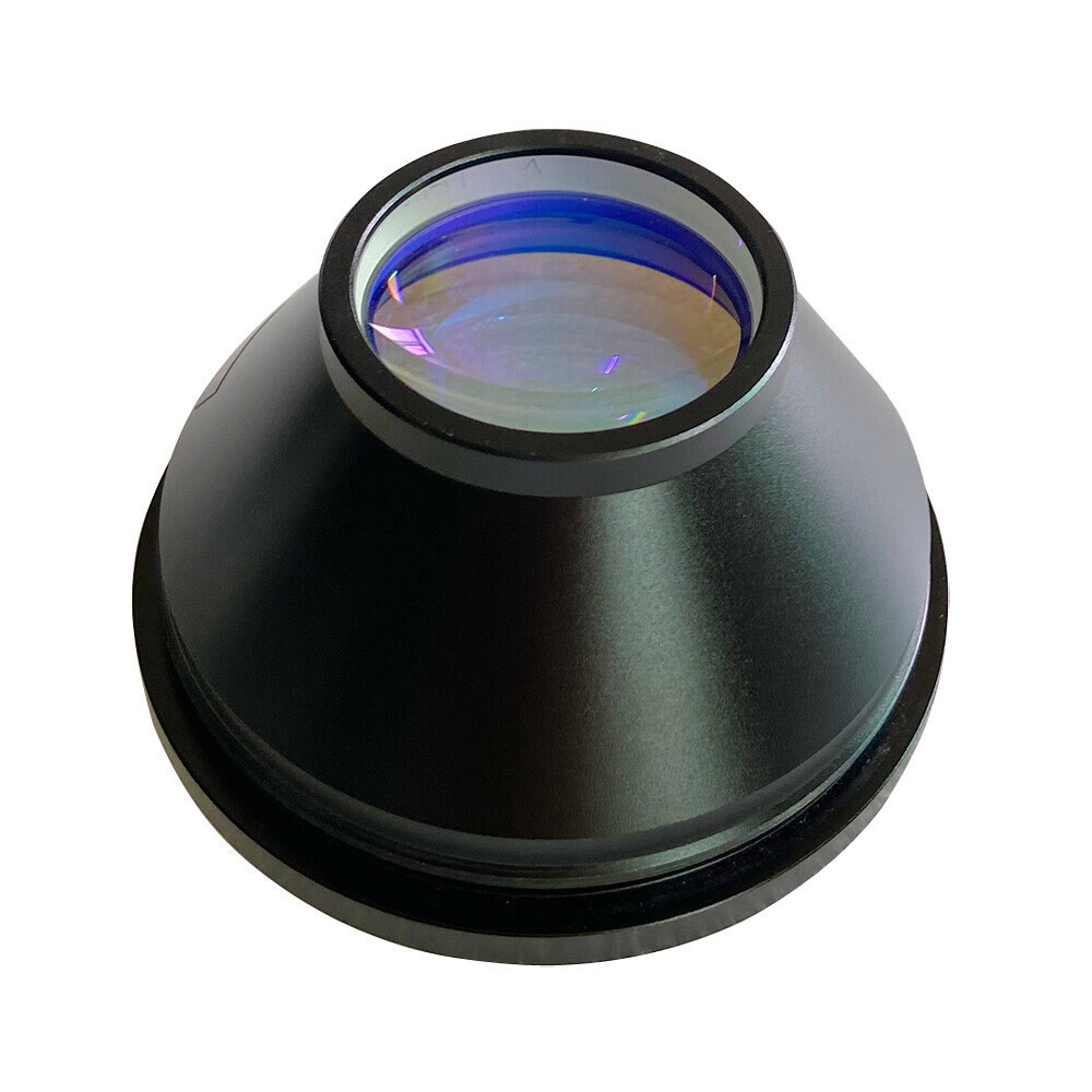 200mm Field Lens F-theta Scan M85 Thread For 30-100W Fiber Laser Marking Machine