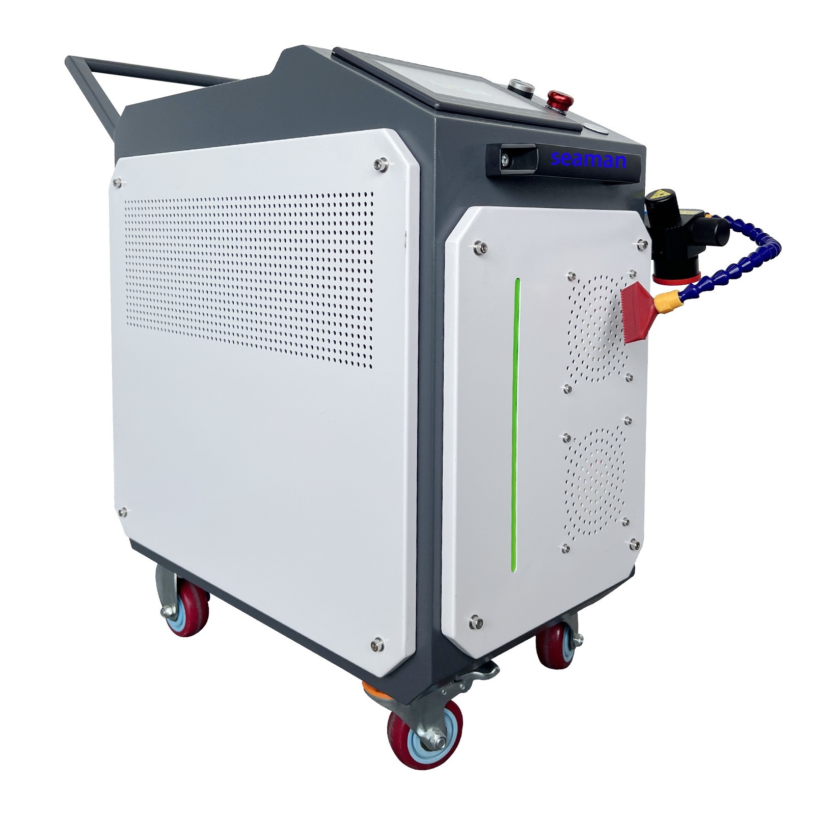 New JPT 200W Pulsed Fiber Laser Cleaning Machine Rust Remover Paint Stripping