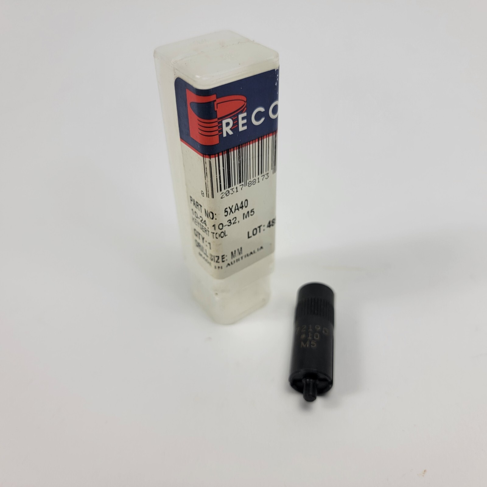 Recoil Keysert Tool Part # 5XA40 for #10 & M5 Insert Install 10-24, 10-32