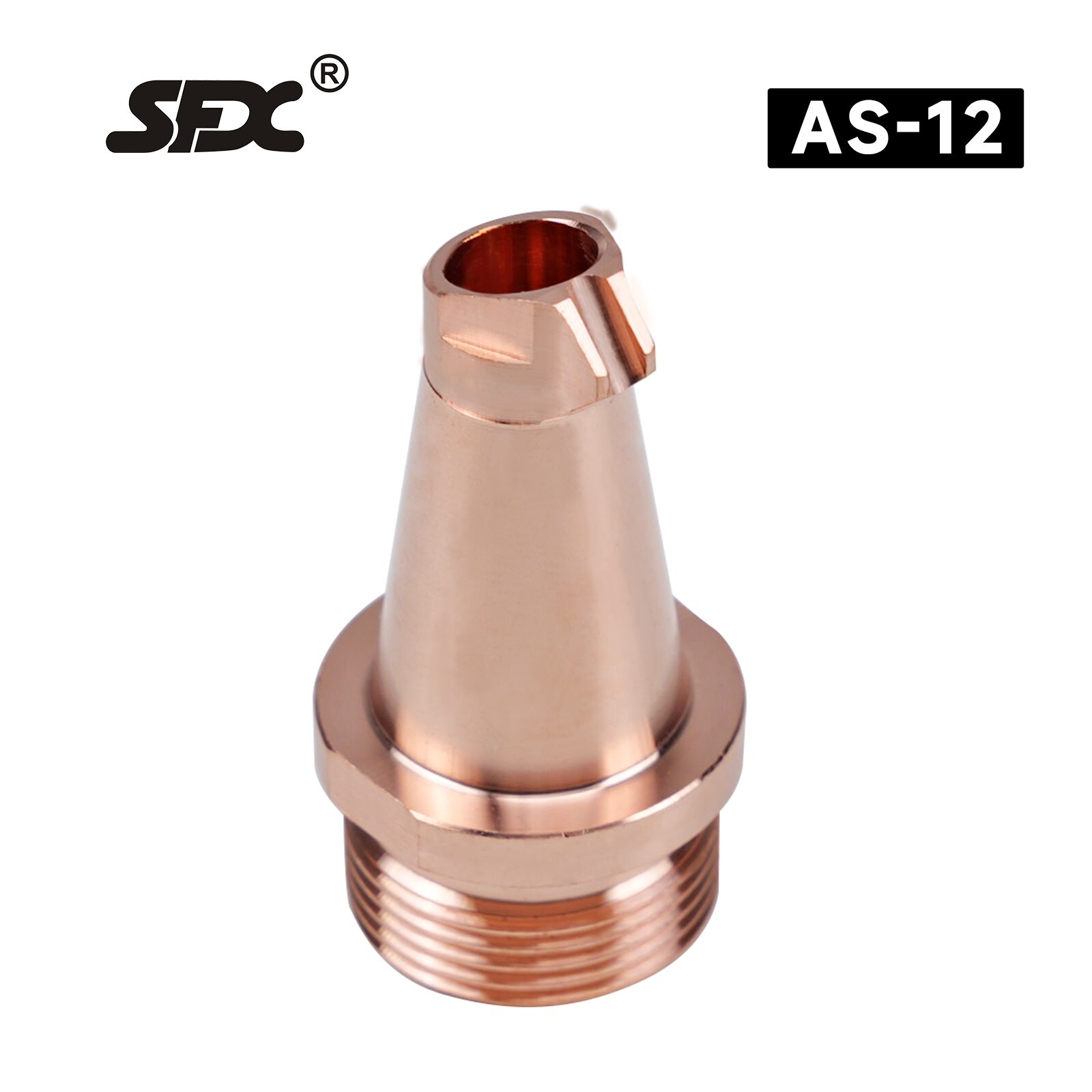 5Pcs AS-12 Welding Gun Nozzle 35mm for 0.8mm/1.0mm/1.2mm Wire Guiding