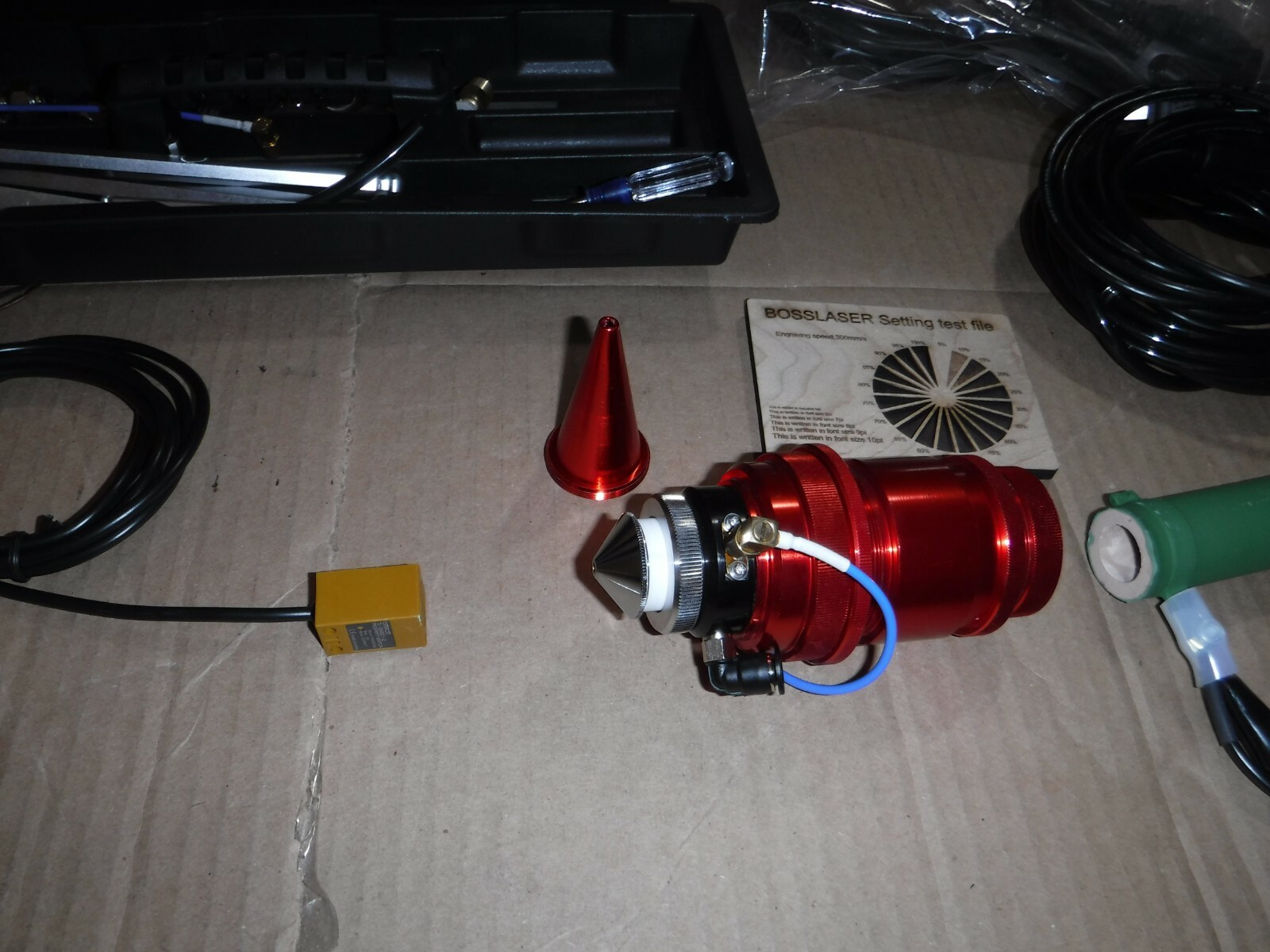 BOSS LASER HEAD LASERCAD HP SERIES WITH LIGHTBURN 2020 BOSS EDITION SOFTWARE NEW