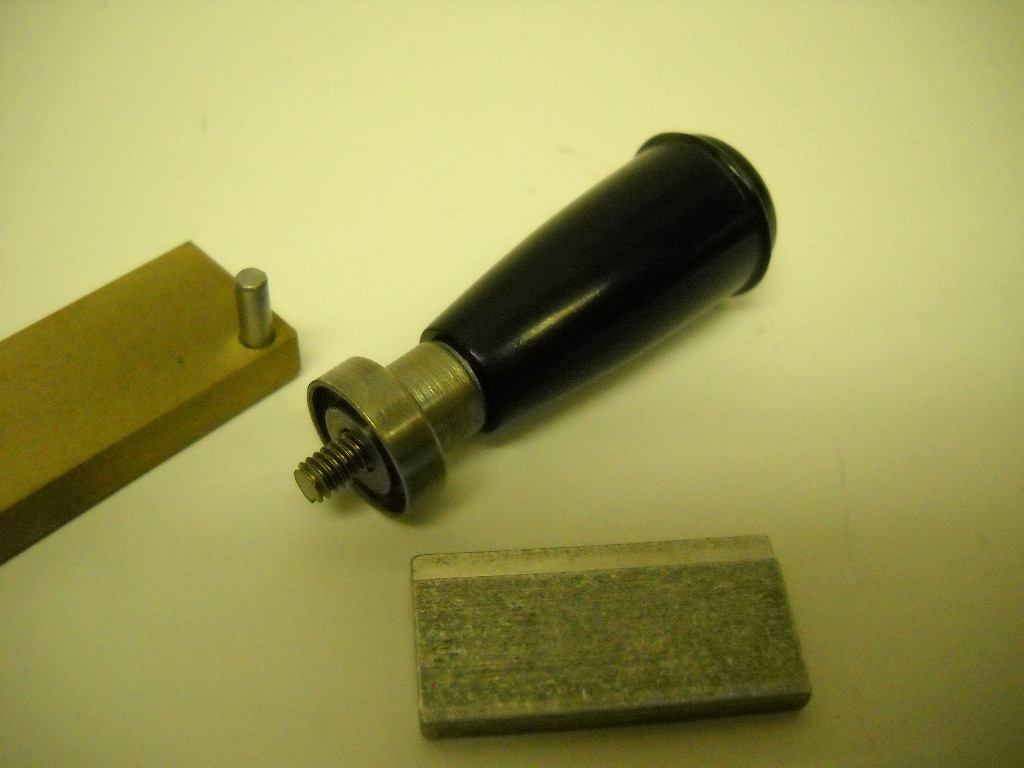 BRASS STEEL STAMP HOLDER NEW CONDITION – UNKNOWN MANUFACTURER