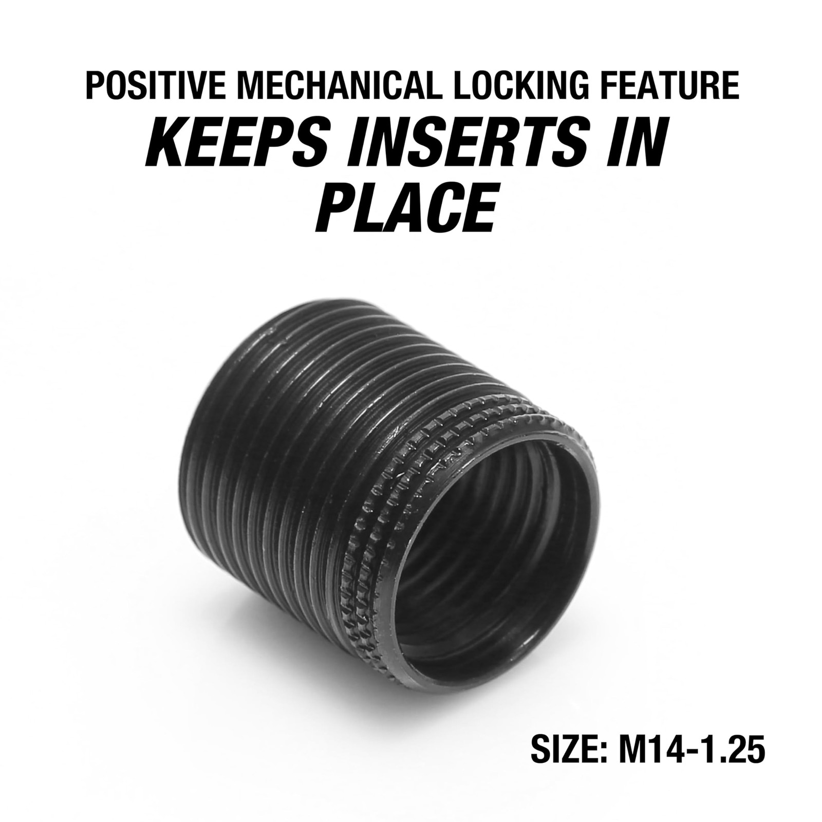 OEMTOOLS 25648 Fix-A-Thread Spark Plug Saver Inserts Kit, Metric, M14-1.25 |