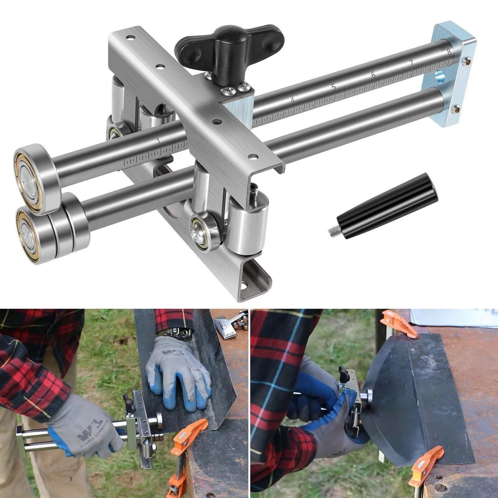 2204 Uni Bender Sheet Metal Bender, Height 3/8″ to 8″, Sheet Metal Bending Tool