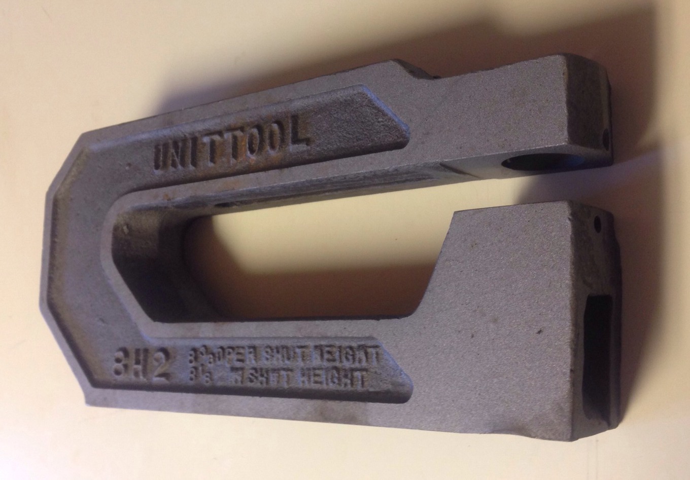 UNITTOOL 8H2 Heavy Duty C-FRAME Only 8 3/8 Operating Height 8 1/8 Min Height