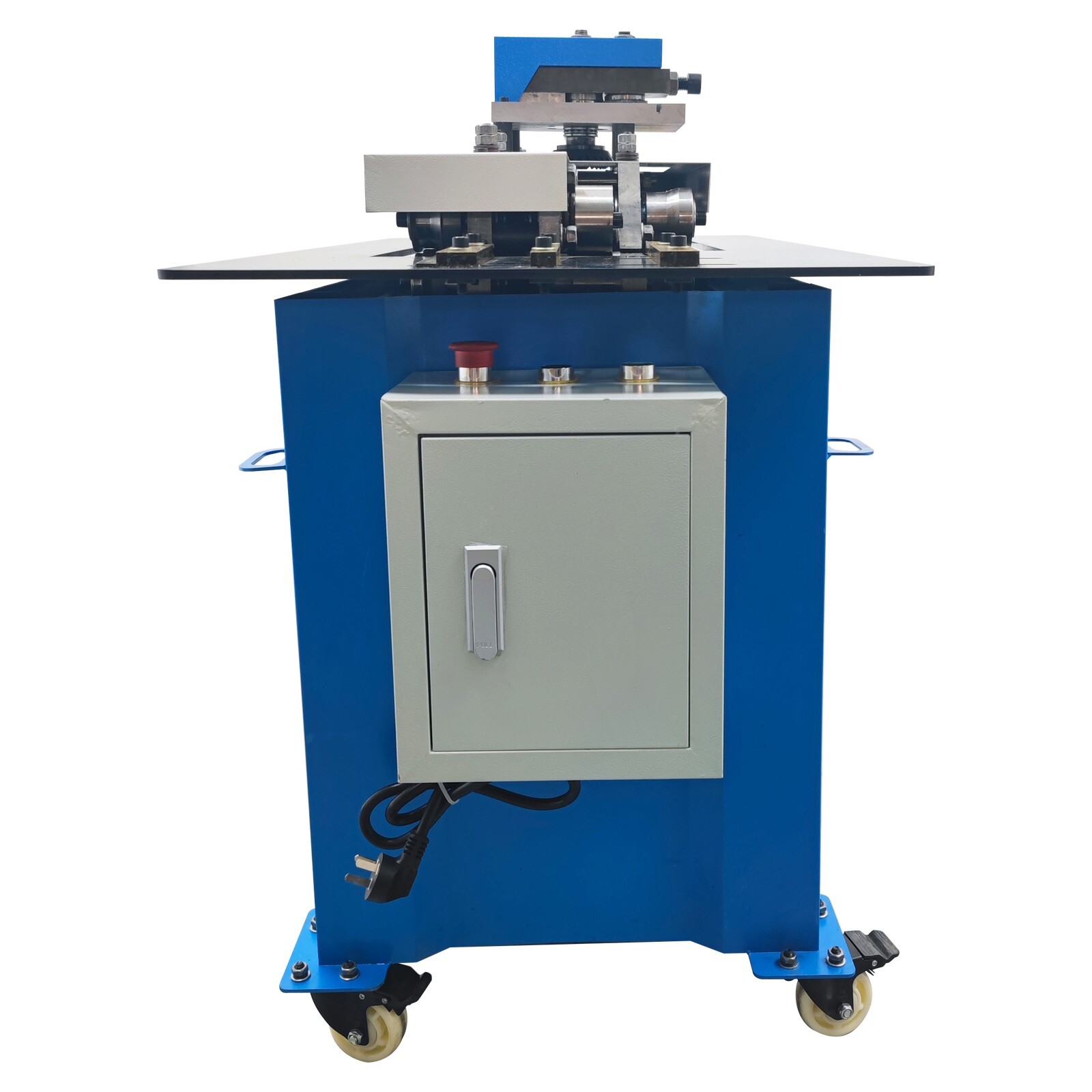 INTBUYING Electric Metal Seamer Former Machine for Aluminum,Stainless Sheet 220V