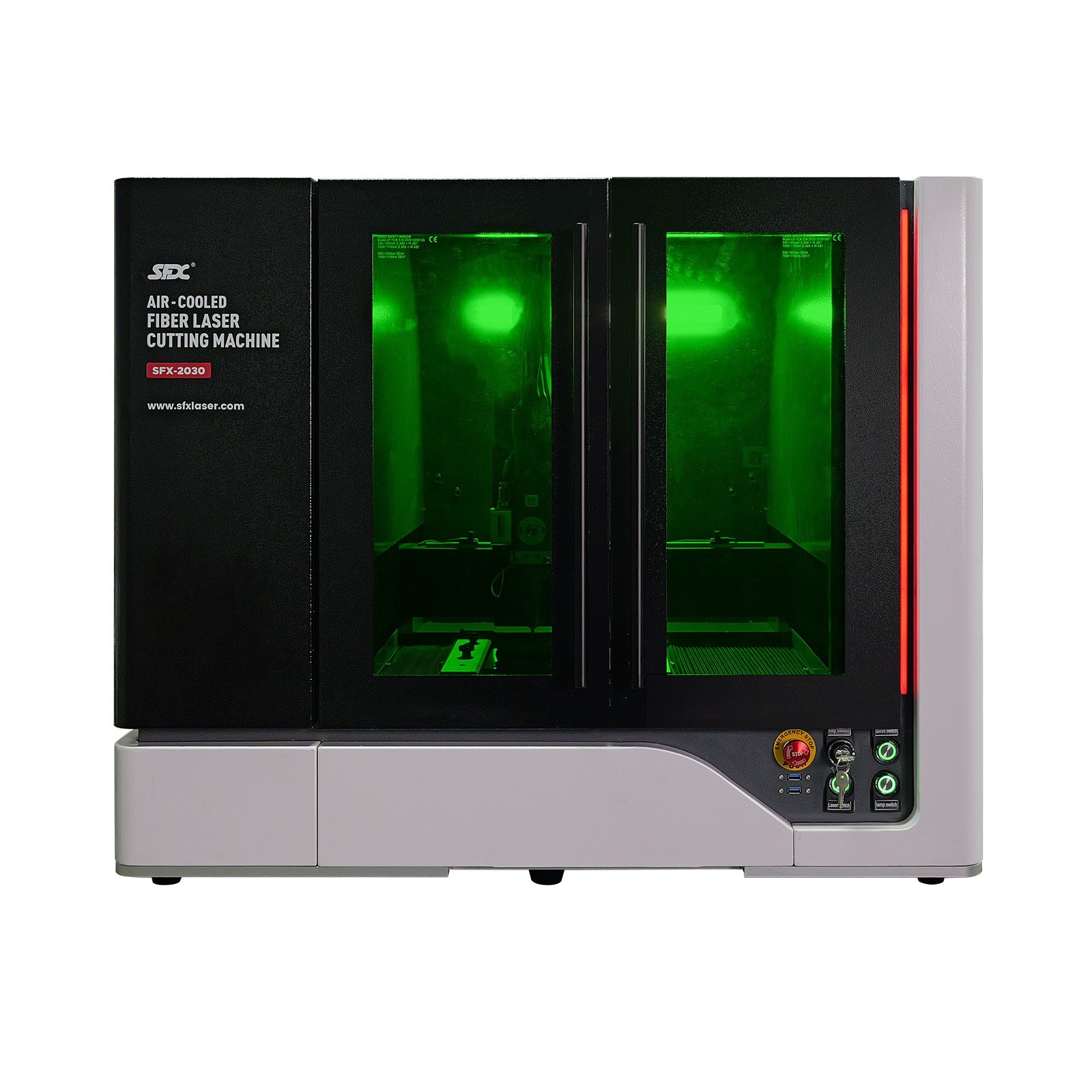 SFX 1500W Air-Cooled Fiber Laser Cutting Machine for Precision Metal Cutting