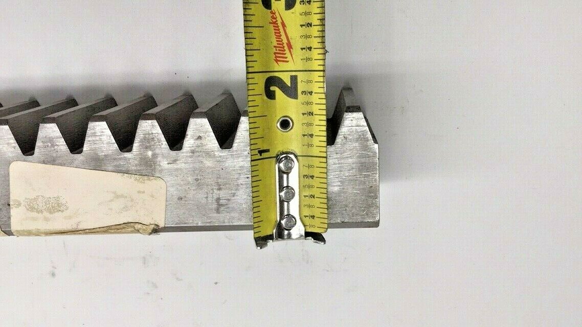 Loramendi 6079/73 Rack M=5 P=15,71 / 9-7/8″ L x 1-15/16″ W x 1-9/16″ H