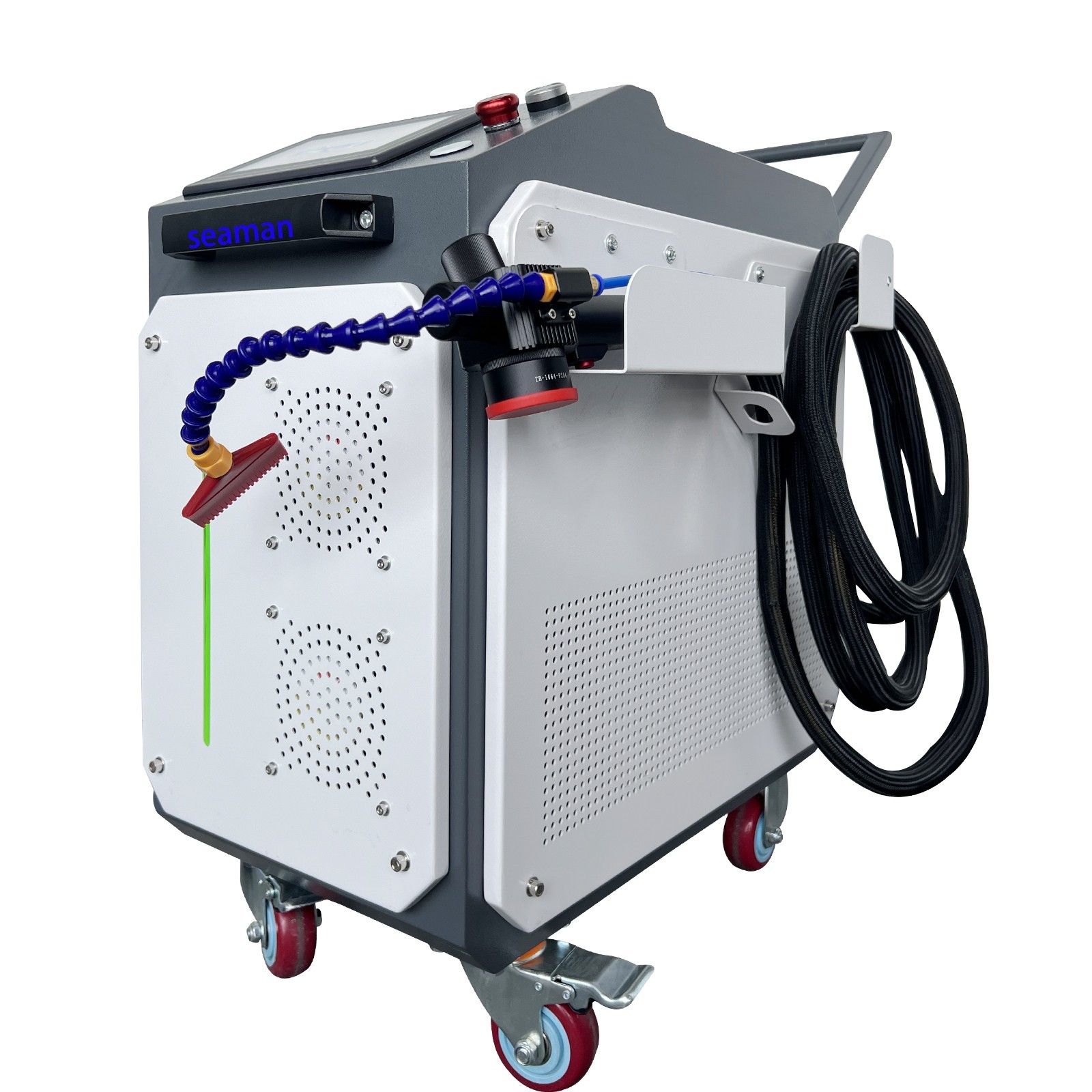 New JPT 200W Pulsed Fiber Laser Cleaning Machine Rust Remover Paint Stripping