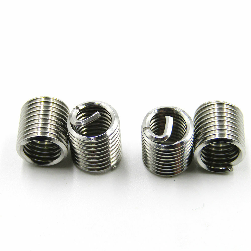 10pk M12x1.75×1.5D Insert Length Thread Wire Insert 304 Stainless Steel