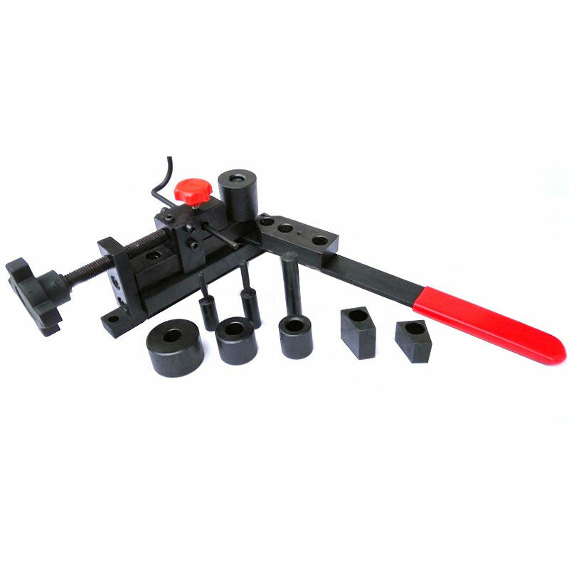 Mini Ring Roller Manual Metal Bar Tube Pipe Flat Bender Machine Curve Coil Flat