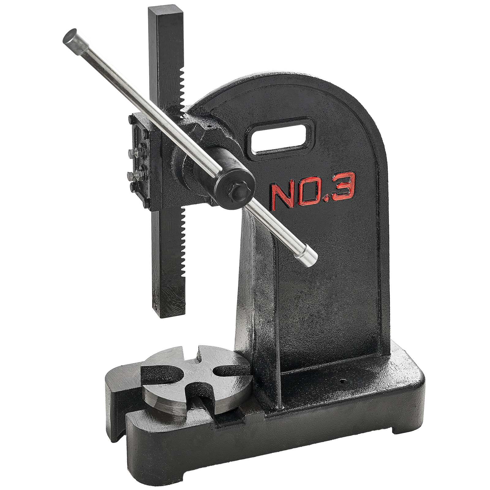 Arbor Press 3 Ton Manual Desktop Press Lever Mountable Bearings Cast Iron