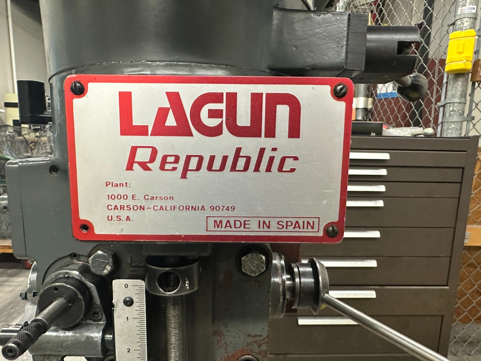 Refurbished Spindle-Head: REPUBLIC LAGUN FTV2F, R8, VS, 5HP