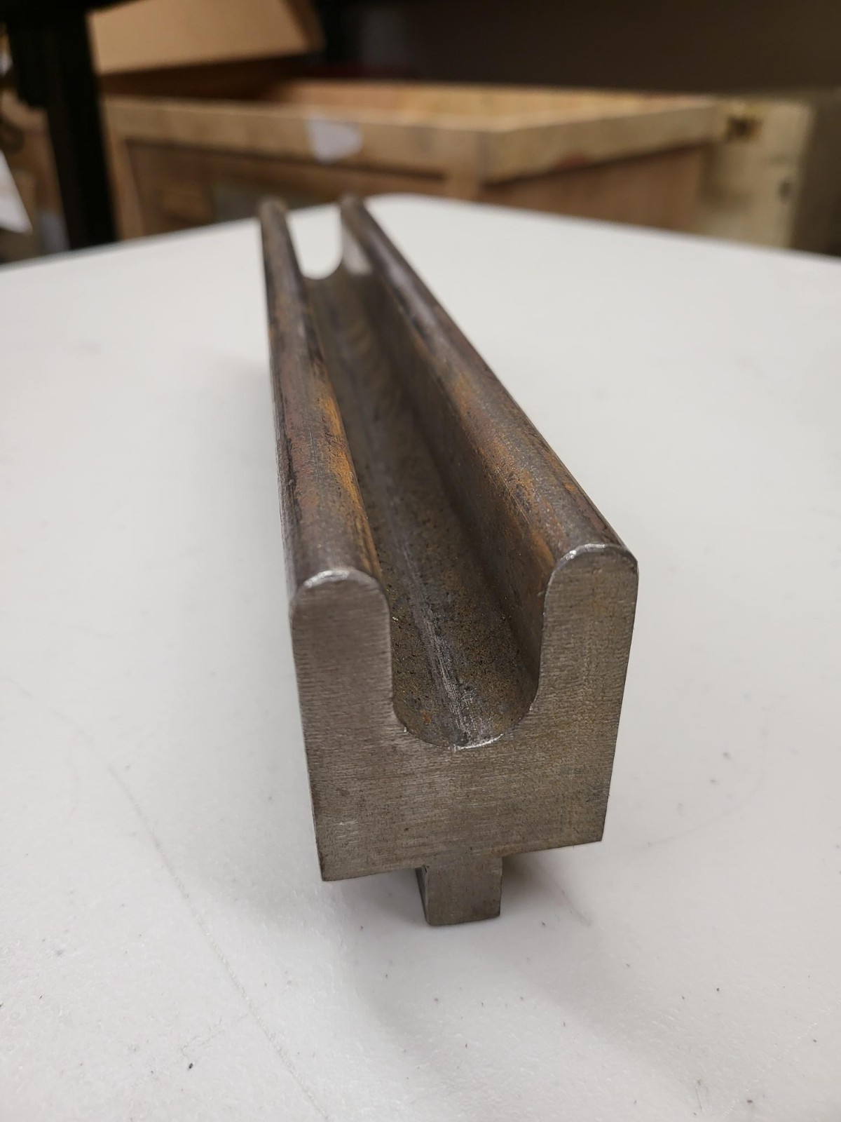 Press Brake Tooling U Shaped Die 11″ Long 1″ Opening U – Free Shipping