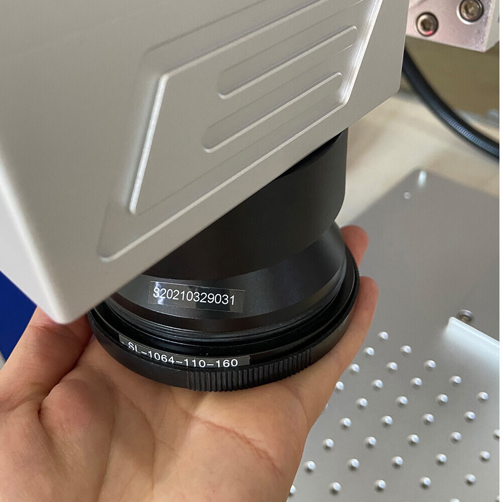 200mm Field Lens F-theta Scan M85 Thread For 30-100W Fiber Laser Marking Machine