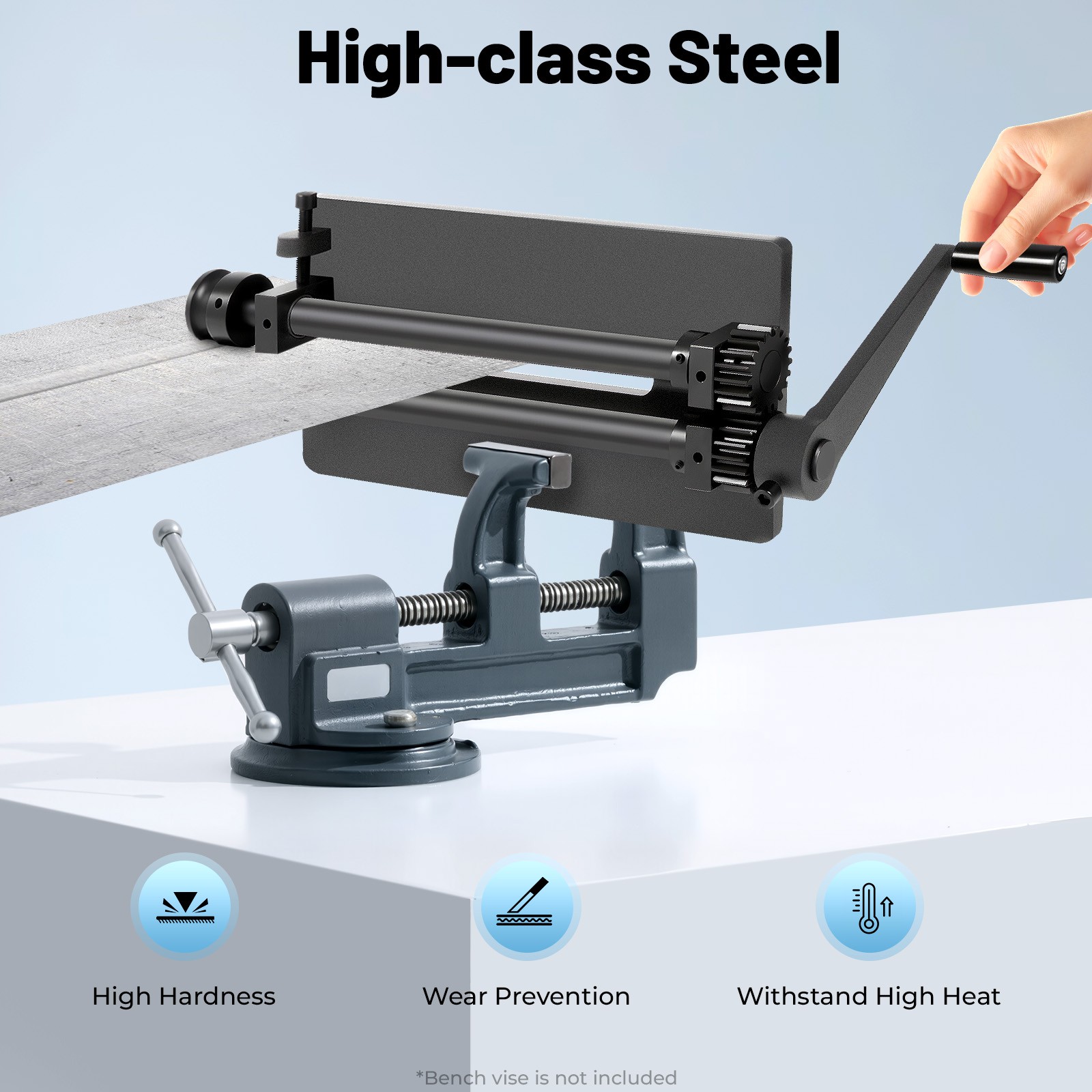 Manual Bead Roller Heavy Duty Sheet Metal Bead Roller Tool Steel Bending Machine