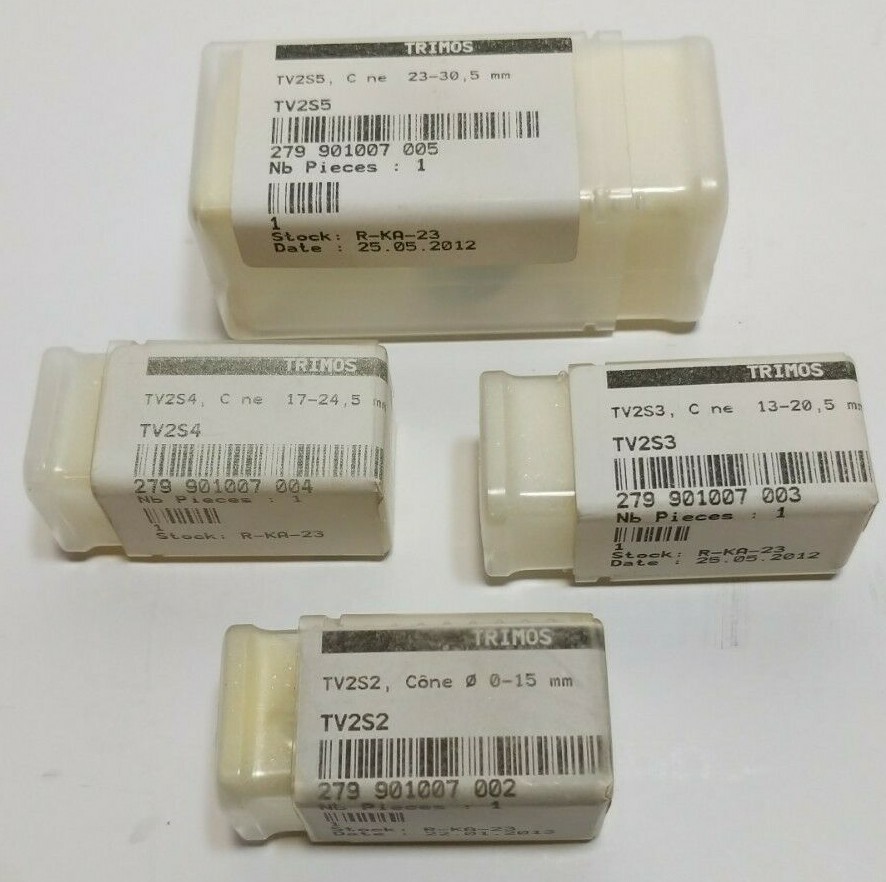 Set of (4) 0-30mm Range Centering Cones 54-180-034-0