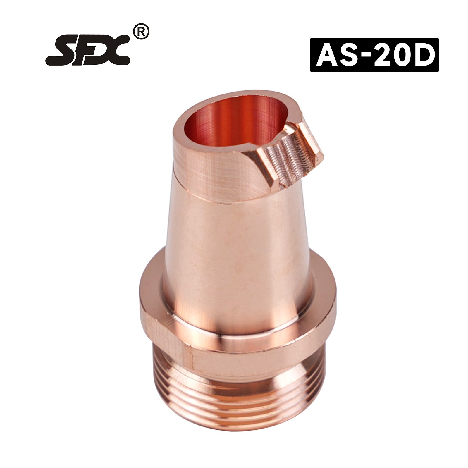 5Pcs Laser Welder Copper Nozzle Fiber Laser Head Metal Laser Welding Machine