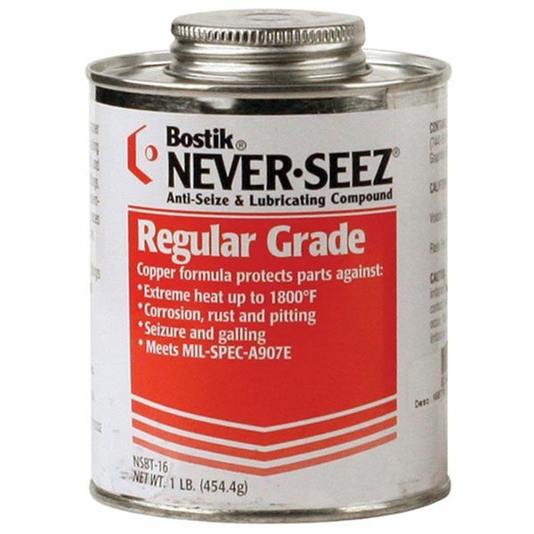 Bostik NSBT-16 Regular Copper Grade Anti-Seize Brush Top-Container Size: 1 lbs
