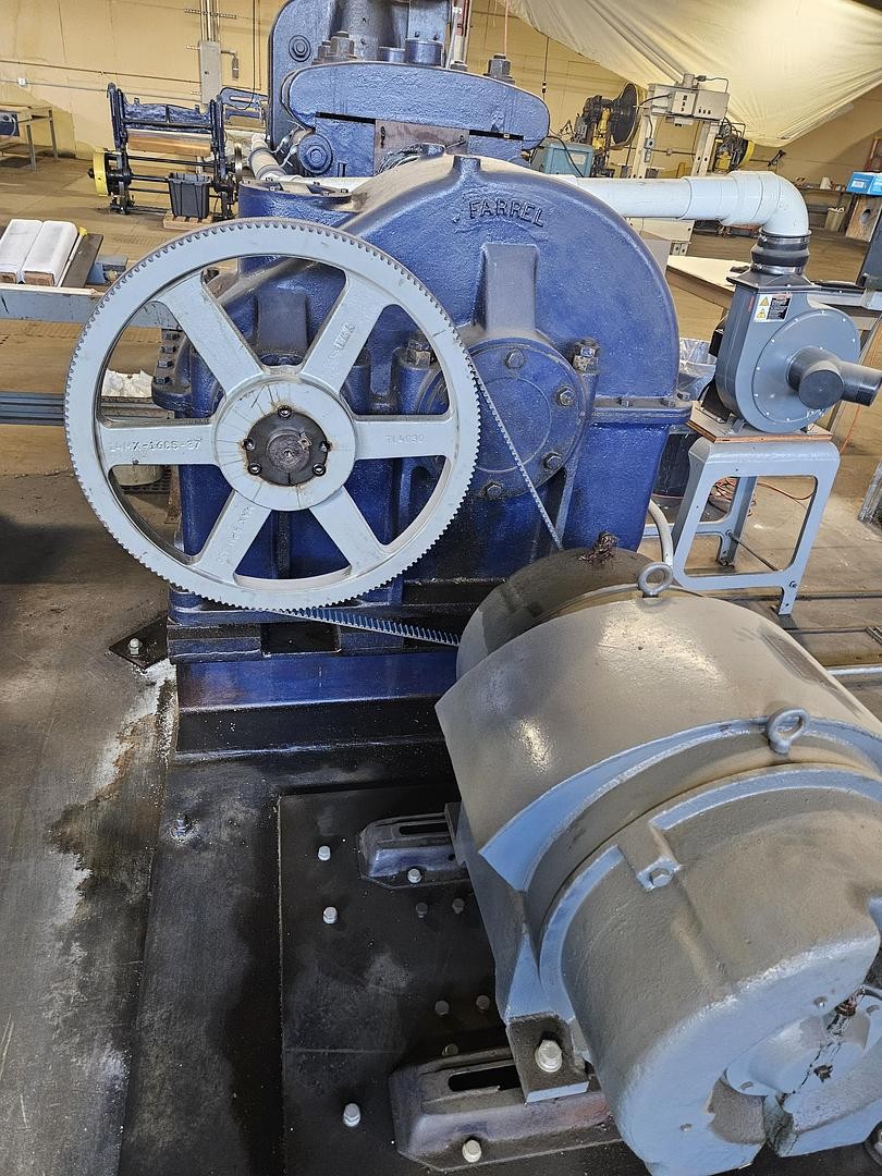 Waterbury Farrel 12×20 Roll Mill 2 HI Rolling Metal Precision Brass Silver Sheet