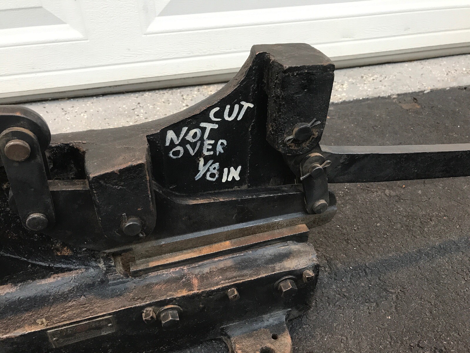 Pexto Model 679 Peck Stow Shear Punch Combo Sheet Metal Fabrication