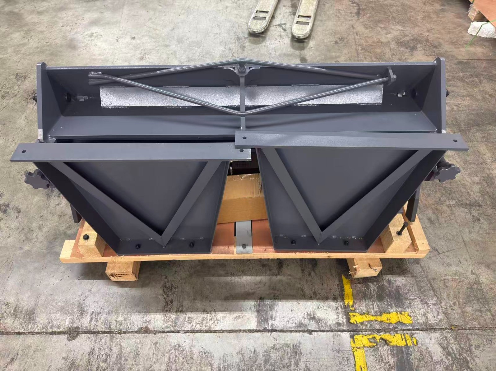 Sheet Metal Brake,48″ Straight Brake12Ga Capacity W-4812T (Not Brand New)