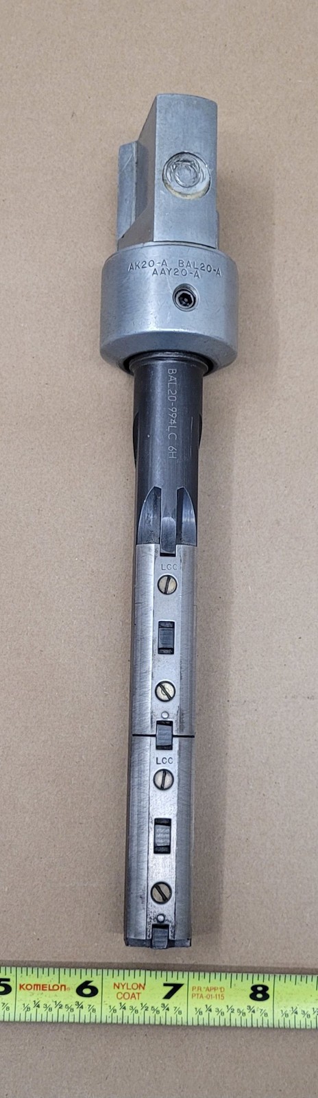 SUNNEN BAL20-994LC 6H Honing Mandrel