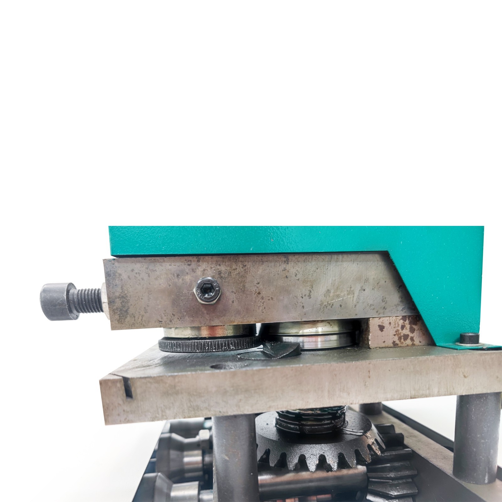 220V Sheet Metal Seamer 5 Shapes Biting Machine Seam Rolling Forming Machine