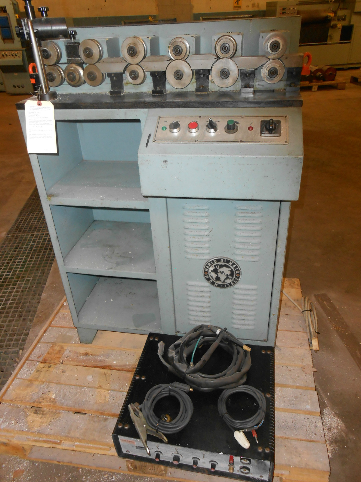 MdM (Mario di Maio) Metal Tube Forming/Making Machine with Welder -LATE !