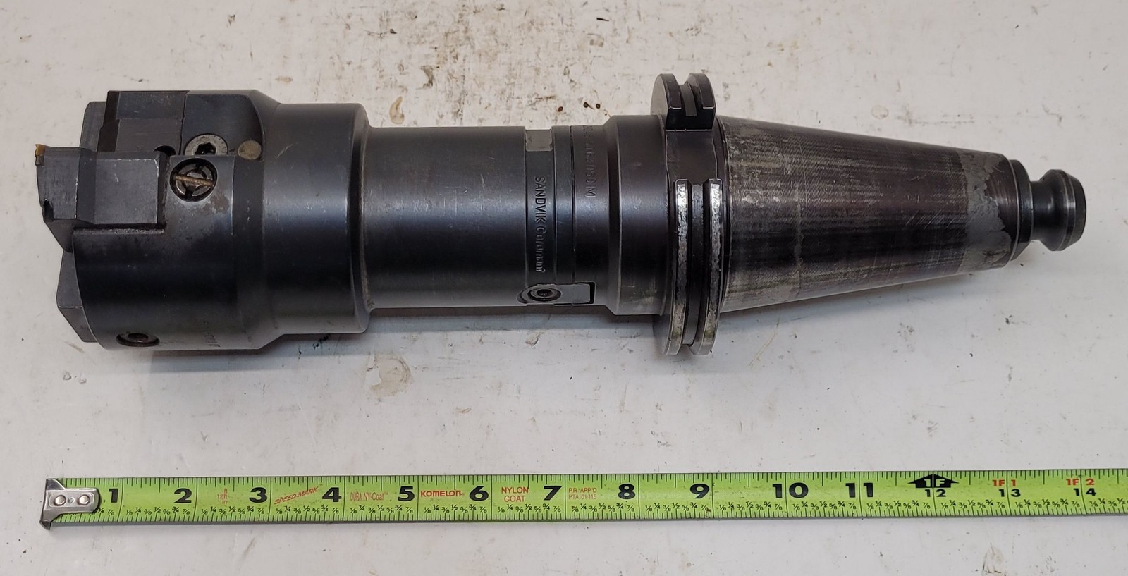 SANDVIK VARILOCK 391.68-090 63 130 Trubore Tool w/ CAT 50 TOOL HOLDER