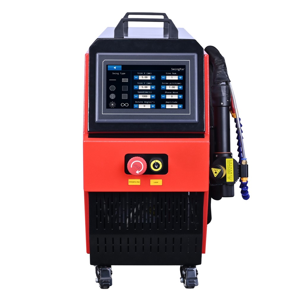 JPT 300W Laser Cleaner Cleaning Machine Pulse Laser Rust Removal Wood Metal US