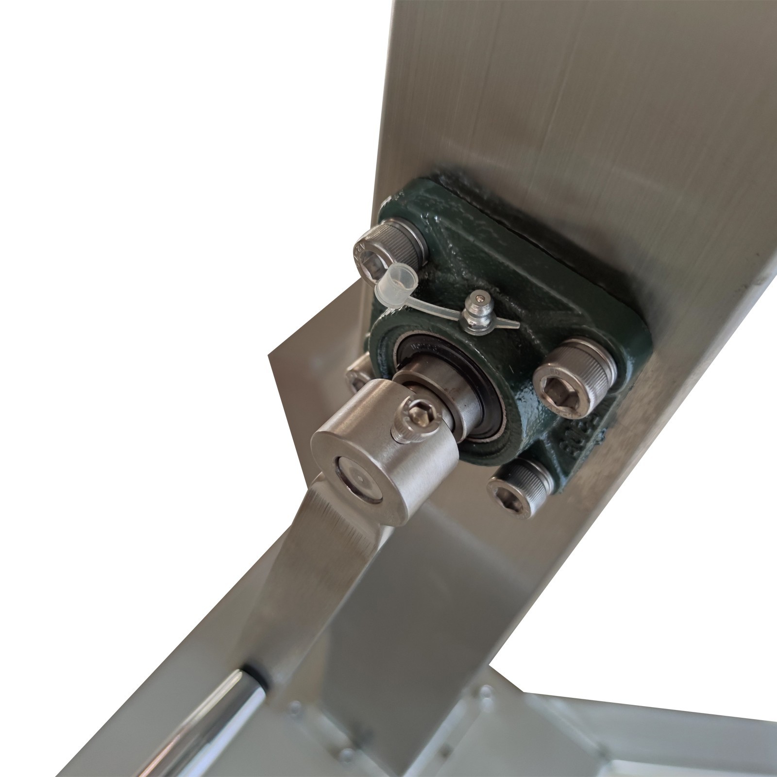 Manual Lifting Bracket Support Frame for High Shear Emulsifier Stainless Steel