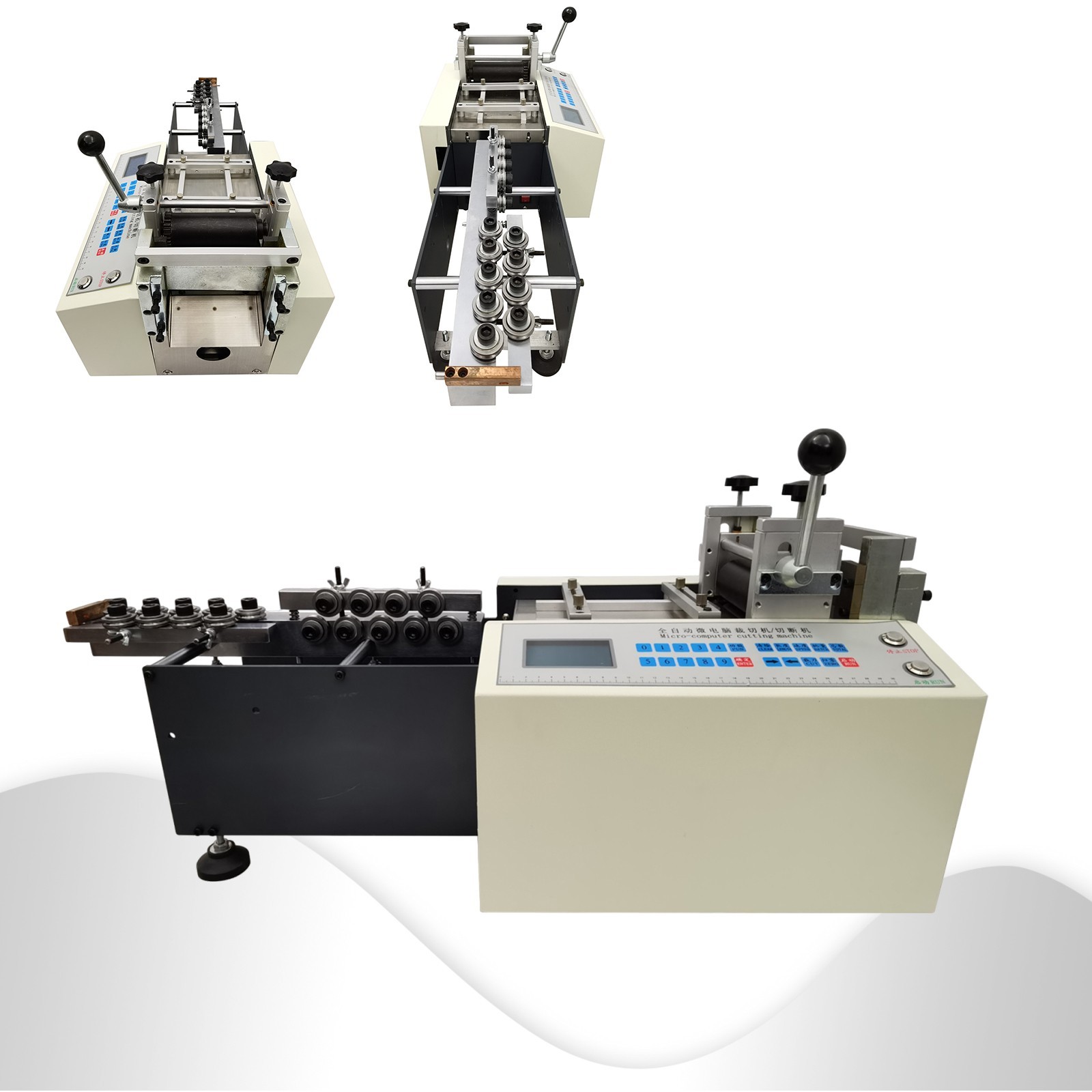 220V Stainless Steel Copper Wire and Welding Wire Straightening Cutting Machine