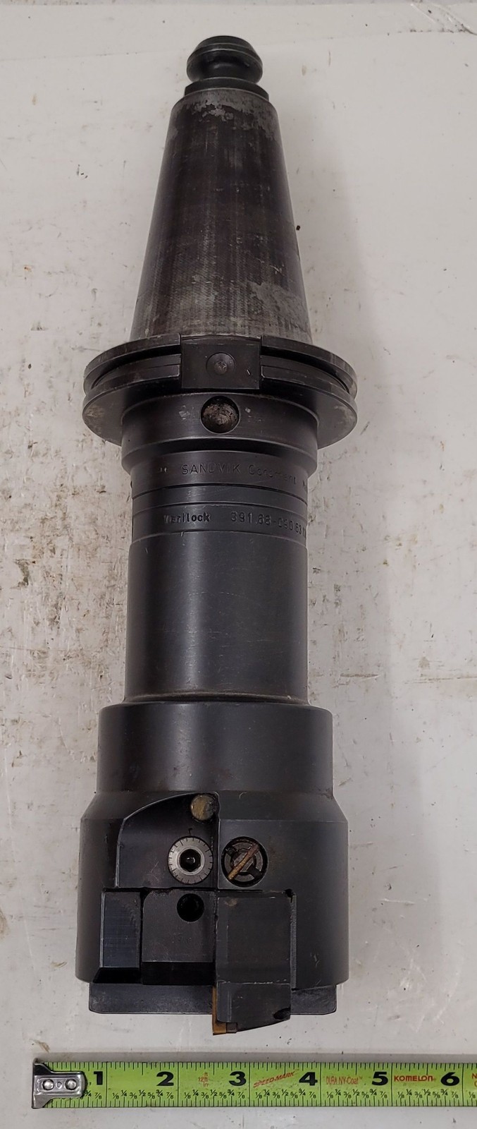 SANDVIK VARILOCK 391.68-090 63 130 Trubore Tool w/ CAT 50 TOOL HOLDER
