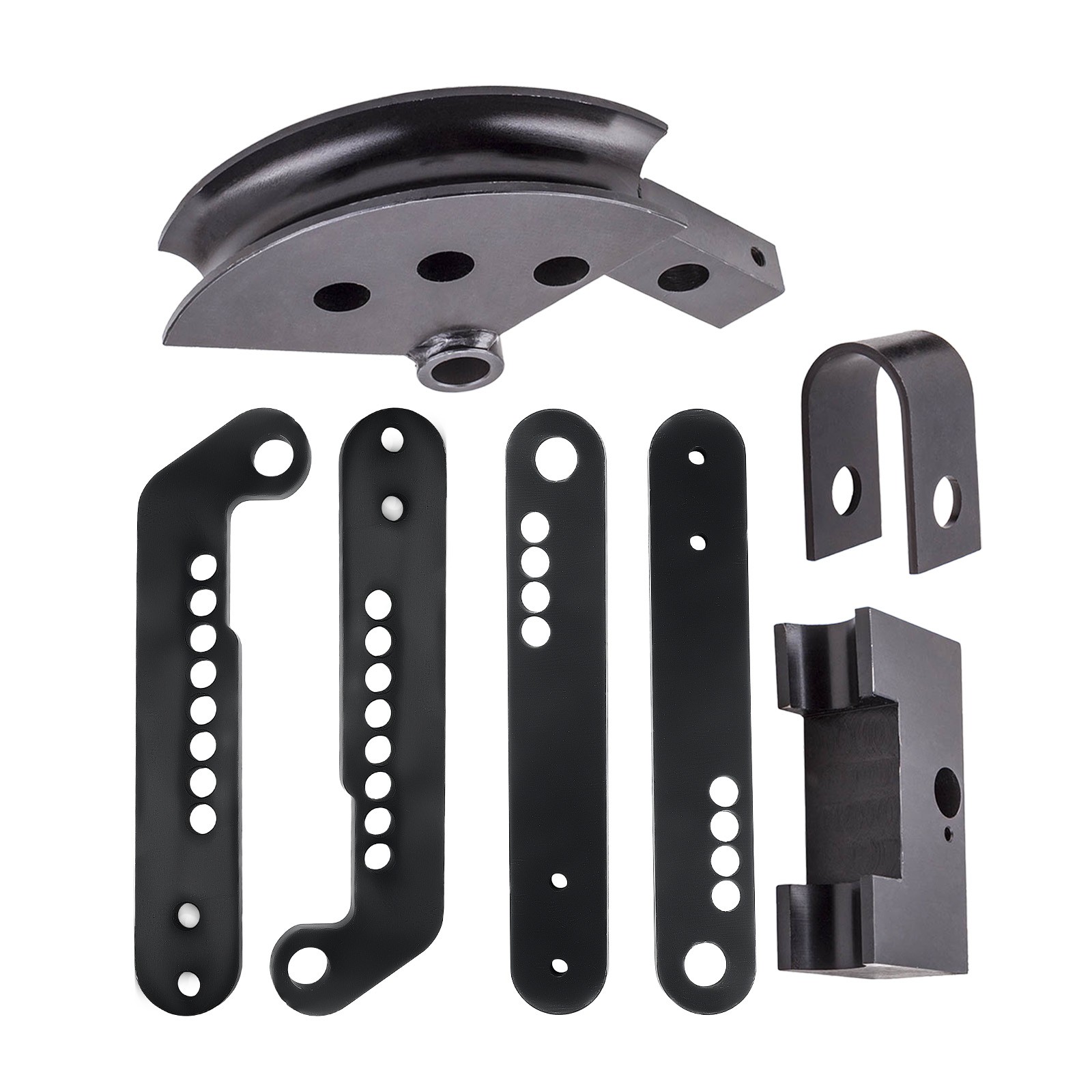 Black Steel Manual Pipe and Tube Bender + 1-5/8″ X 5″ 120 Degree Tubing Dies